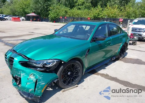2022 BMW M3 Sedan from USA, damaged, VIN WBS53AY07NFM88951